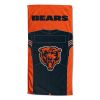 [Personalization Only] OFFICIAL NFL Jersey Personalized Beach Towel - Chicago Bears