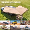 VEVOR Vehicle Awning 270 Degree, 8.2' Height Retractable Car Side Awning, PU3000mm UV50+ Car Awning with Waterproof Storage Bag, Suitable for Truck