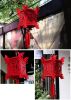 1 Pair Chinese Red Lantern 3D Puzzle Palace Lantern for New Year Spring Festival Celebration