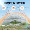 VEVOR Greenhouse Plastic Sheeting 10 x 40 ft, 6 Mil Thickness Clear Greenhouse Film, Polyethylene Film 4 Year UV Resistant, for Gardening, Farming