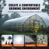 VEVOR Greenhouse Plastic Sheeting 25 x 25 ft, 6 Mil Thickness Clear Greenhouse Film, Polyethylene Film 4 Year UV Resistant, for Gardening, Farming