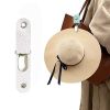 Leather Hat Holder Clip For Travel On Bag Backpack Luggage; Multifunctional Cap Clip; Travel And Camping Accessories